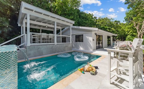 Can you imagine a pool right here at the house with the whole family!?