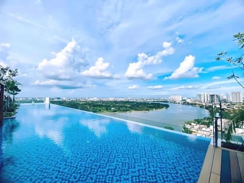 Rooftop pool