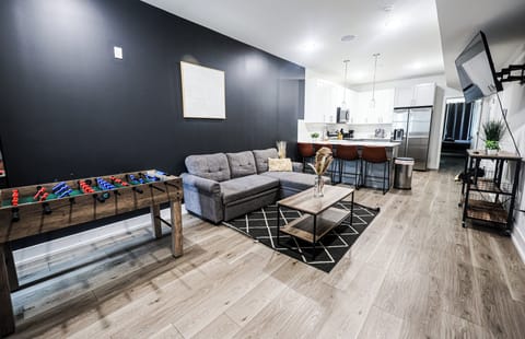Relax on quality furniture in this welcoming space.

