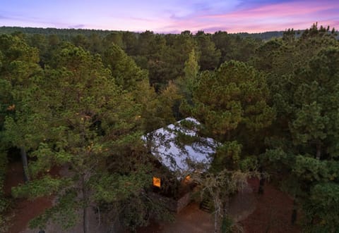 Secluded romantic couples retreat