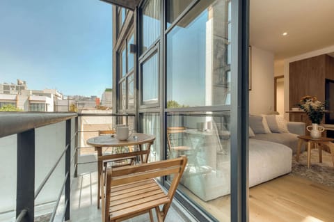 Apartment, Multiple Beds, Kitchen, City View (Unico Roma Torre Maple 302) | Outdoor dining