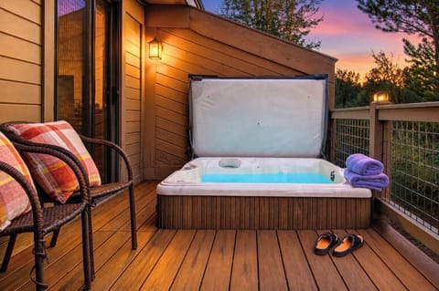 Watch the gorgeous sunsets while you relax in your private hot tub. Welcome to Chatham Crossing 2180.