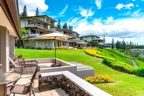 Terraced tranquility meets island charm—this lanai is your front-row seat to peaceful paradise KGV-21P2