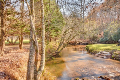 Backyard Creek - great for cooling off!