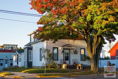 Welcome to The Landmark — an elegant Northwoods getaway blending modern comfort with timeless character.