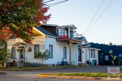 Convenient on-site parking beside the house ensures easy arrivals and departures.