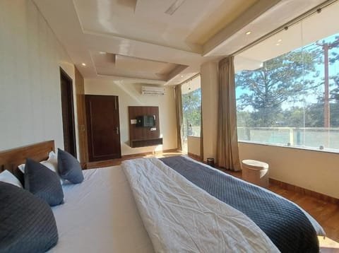 Basic Double Room, Balcony, Mountain View