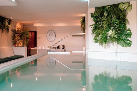 Indoor pool, seasonal outdoor pool