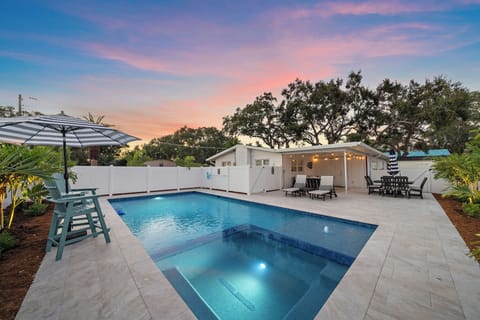 The newly added pool & spa and the beautifully designed backyard make this the perfect spot to get away and relax!