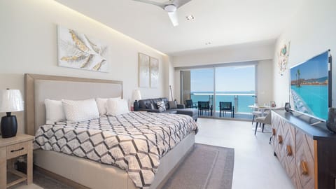 The spacious main room