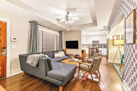 Your gathering space with comfortable furnishings.

