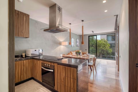 Apartment, 2 Queen Beds, Balcony, City View (Piso Roma 2) | Private kitchen