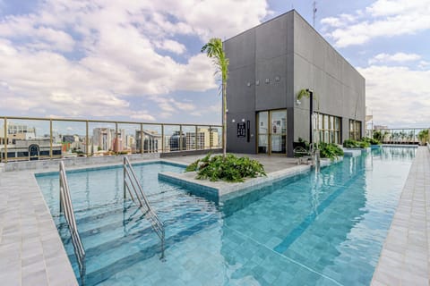 Rooftop pool