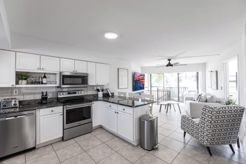 Kitchen and Living Room