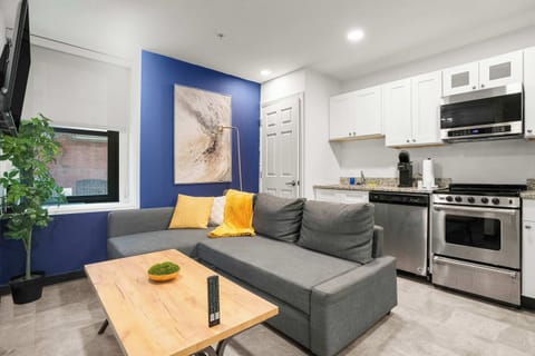 Living and  kitchen area 