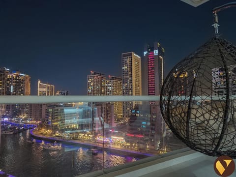 Luxury Apartment, Balcony, Marina View | Balcony view
