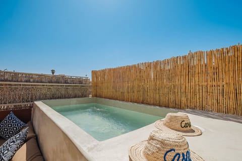 Refresh yourself in the private pool with panoramic city views.