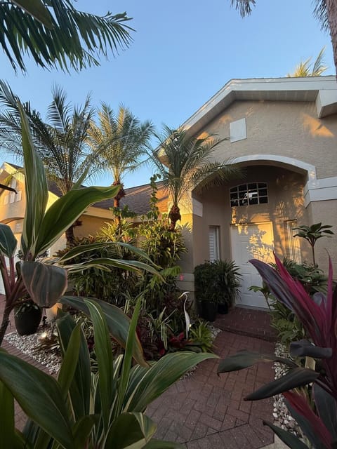 Front Entrance through Garden