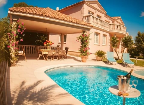 Luxury Villa with Poolside Dining