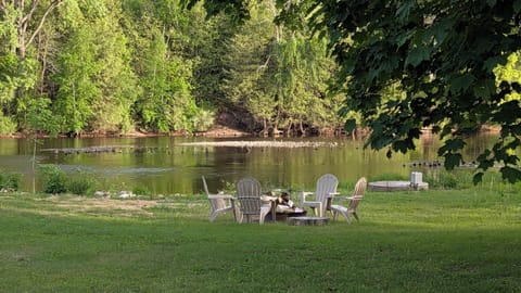 fire pit area