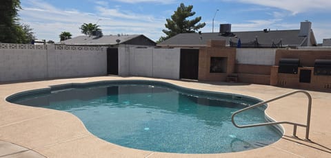 Private heated pool 