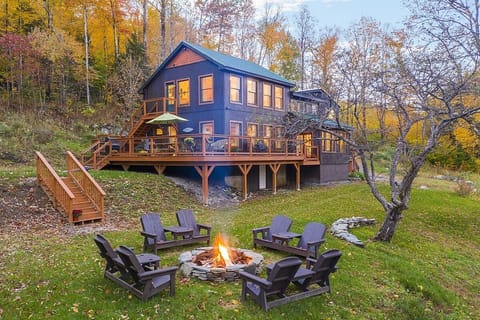 The Lodge on Warner Hill in Charlemont Ma. 
