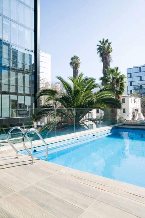 Rooftop pool