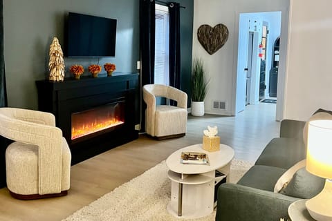 Cozy Mitten Living Area