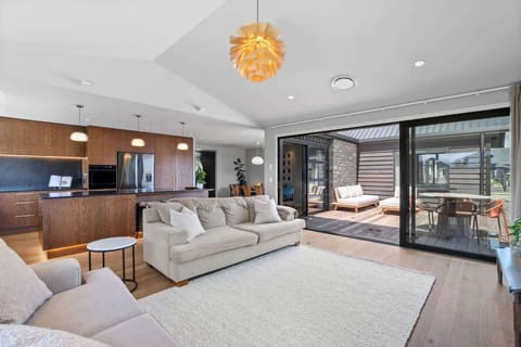 Open plan living space with indoor-outdoor flow