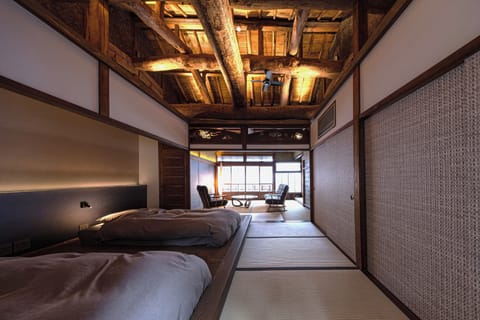 Kumamoto Bettei, Private 2nd Floor, Non Smoking (262 yards from front desk building) | Desk, free WiFi, bed sheets