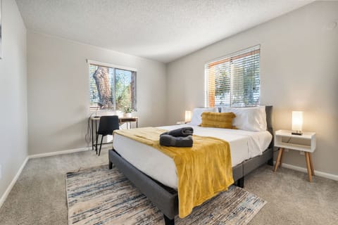Queen bed