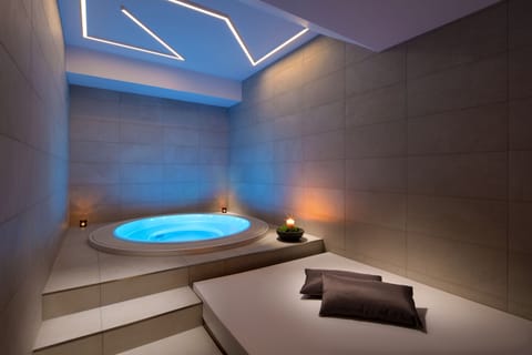 Hot tub, body treatments, hot stone massages, deep-tissue massages