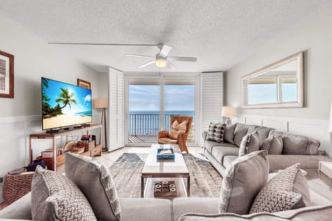Living Room with Access to your Private Beachfront Balcony
