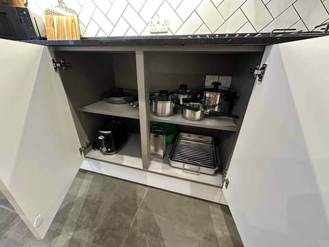 Cooking utensils and pots and pans