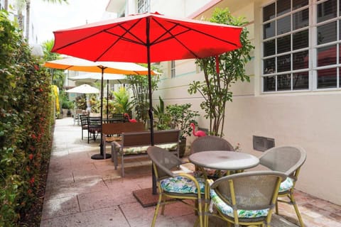 Outdoor sitting area