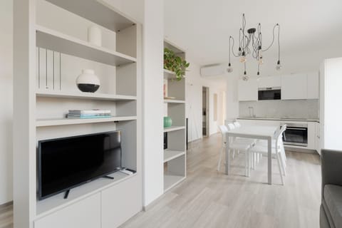 Apartment, Balcony, River View | Living area | 30-inch flat-screen TV with satellite channels