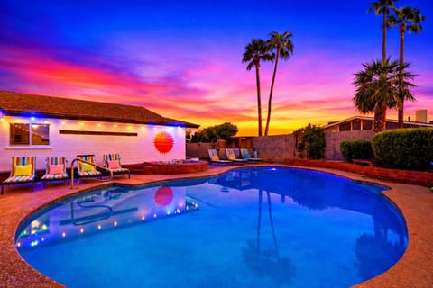 Enjoy An Evening Dip While You Take In An Arizona Sunset