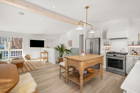 Fully remodeled kitchen with high-end appliances and everything you need.