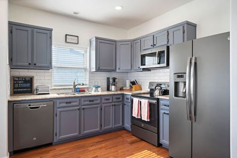 Whip up delicious meals in this charming kitchen