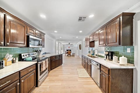 Find joy in the art of cooking in this chic and well-designed culinary space