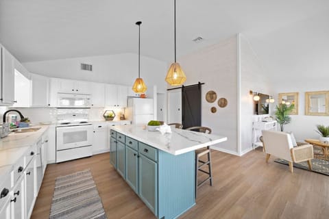 Another angle of the kitchen