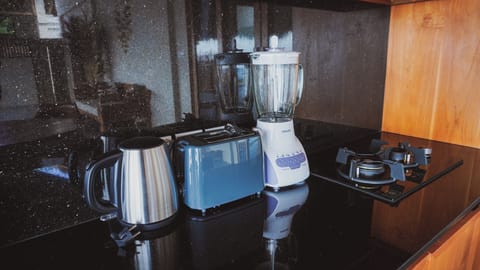 Family Villa, 2 Bedrooms, Private Pool, Sea View | Private kitchen | Fridge, stovetop, cookware/dishes/utensils