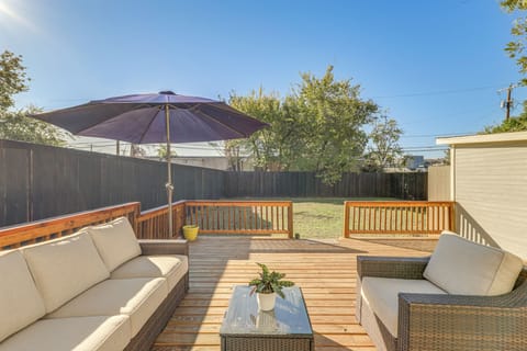 Fort Worth Vacation Rental | 2BR | 1BA | 840 Sq Ft | 4 Steps to Enter