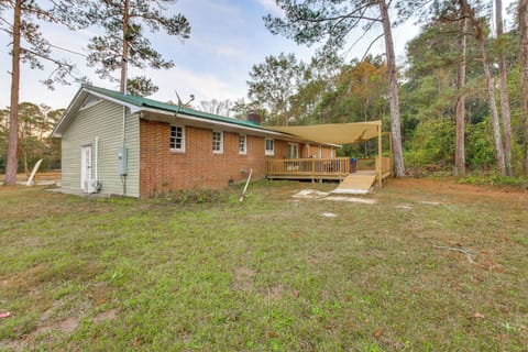 Backyard | Waterfront Deck | On-Site Pond