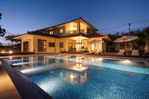Villa, Balcony, Pool View | Terrace/patio