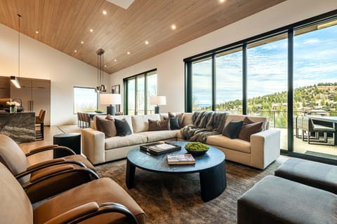 Open Concept Living Area with Designer Furnishings