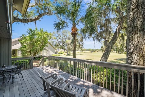 Private Deck with Views of the George Fazio Golf Course
