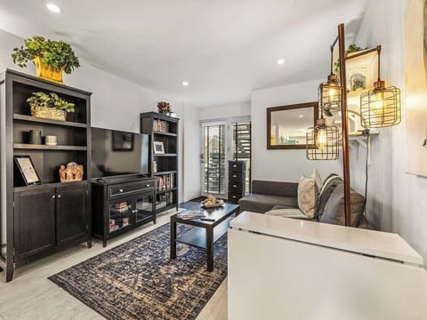 Living room with Smart Tv
