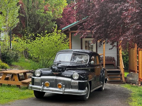Parking out front