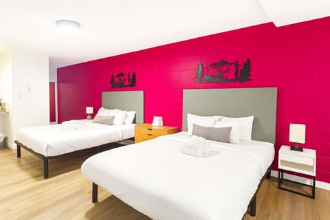 Queen-sized beds ensure a restful night after a day full of adventure.